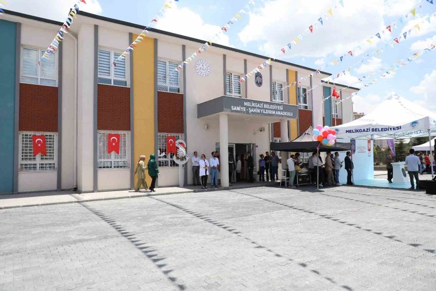 Melikgazi’de Saniye - Şahin Yıldırım Anaokulu Açıldı