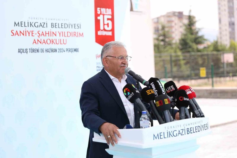 Melikgazi’de Saniye - Şahin Yıldırım Anaokulu Açıldı