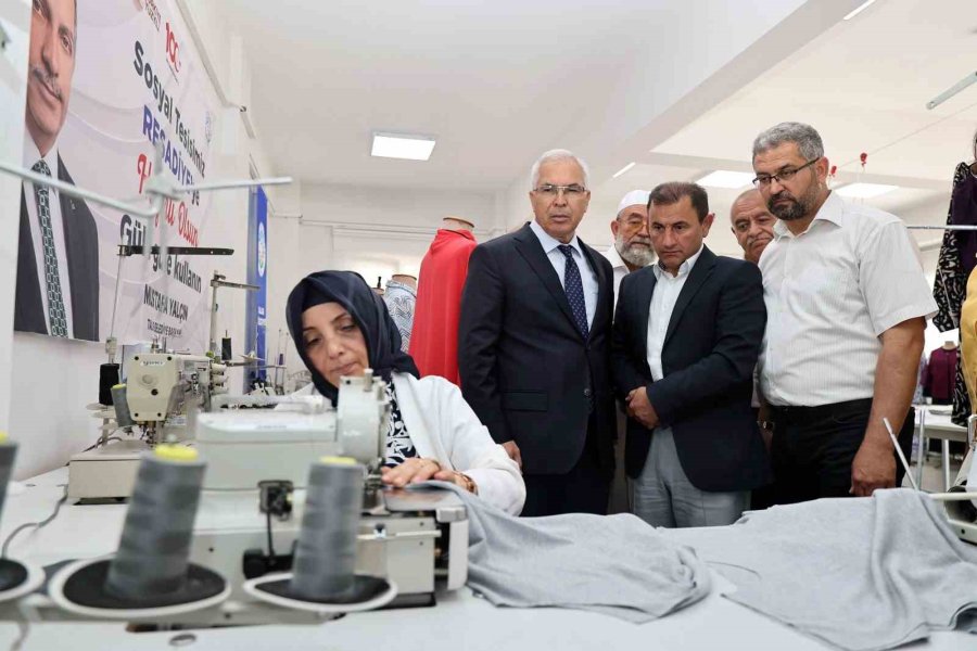 Talas Belediyesi’nden Reşadiye’ye Sosyal Tesis