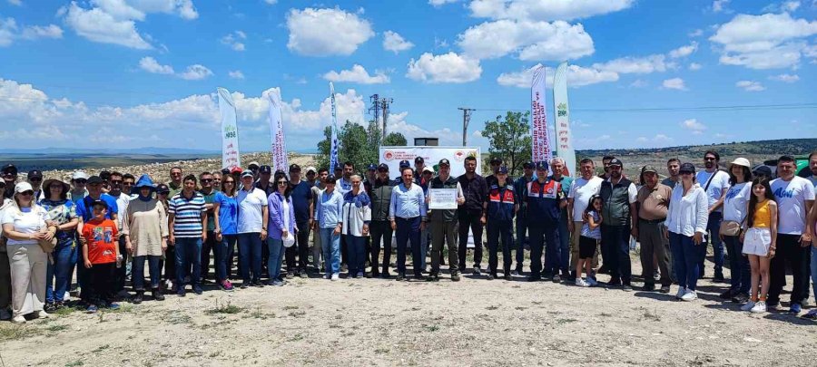 Sıfır Atık Ormanı Yeni Dikilen Fidanlar İle Büyüyor