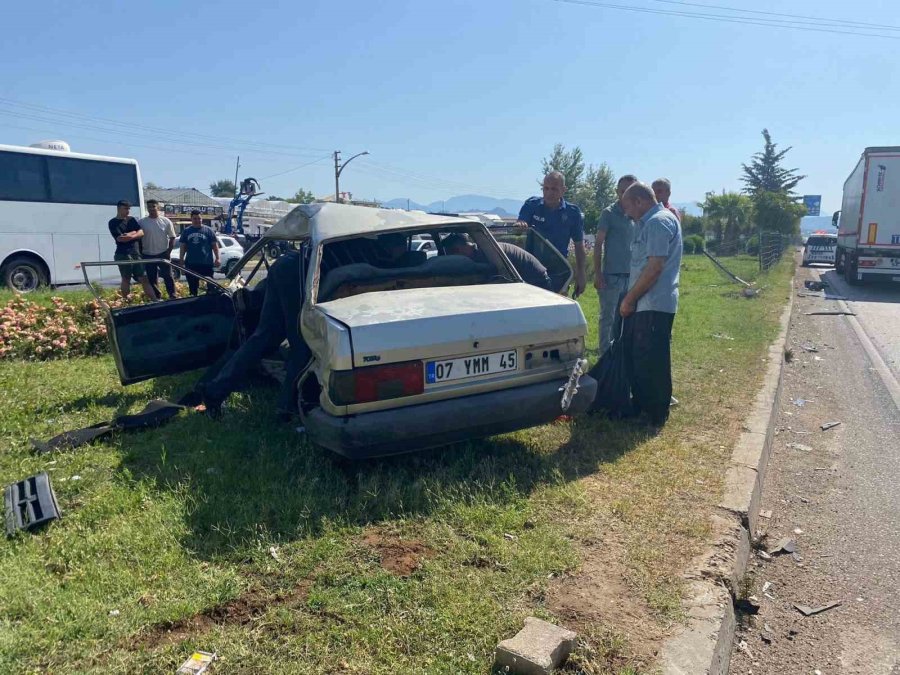 Işık İhlali Kazaya Sebep Oldu: 2 Yaralı