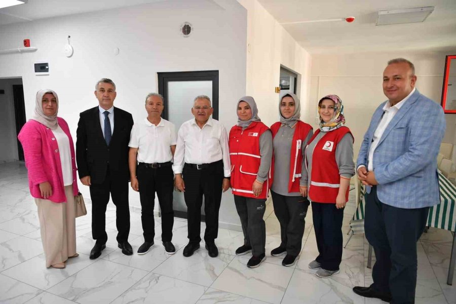 Başkan Büyükkılıç’tan Kızılay’a ‘156’ncı Yıl’ Ziyareti