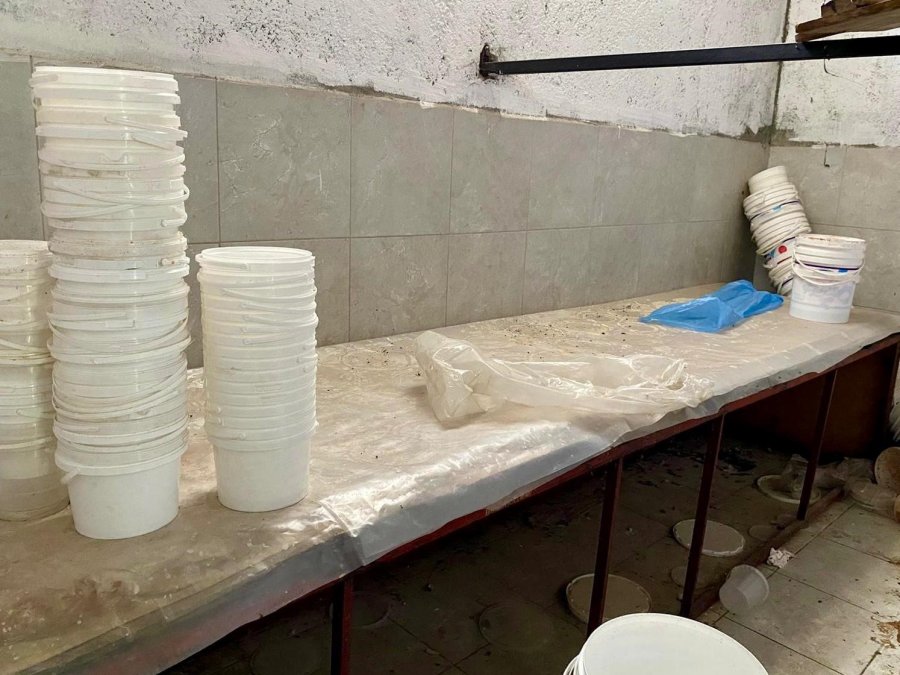 Süt Ürünleri İmalathanesinde Mide Bulandıran Görüntülere Zabıta Mührü