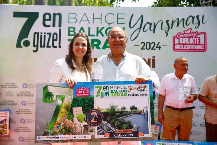 ‘en Güzel Bahçe, Balkon Ve Teras Yarışması’ Ödülleri Sahiplerini Buldu