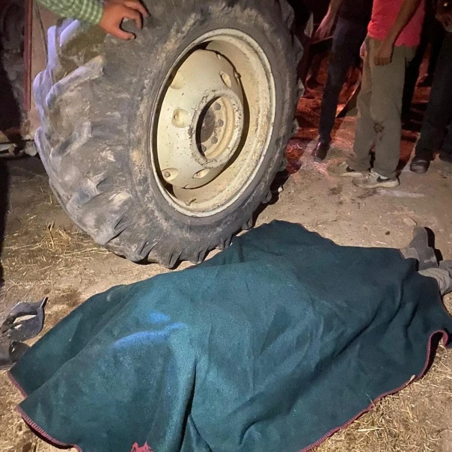 Traktörün Altından Kalan Emekli Öğretmen Hayatını Kaybetti