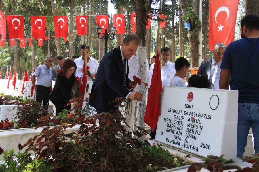 Mersin’de Kurban Bayramı Öncesi Şehitler Unutulmadı