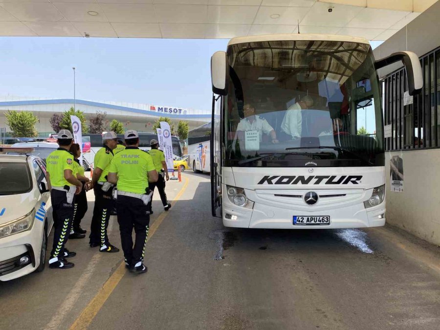 Otogarda Bayram Denetimi