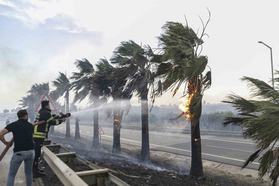 Mersin İtfaiyesi Sıcak Hava Nedeniyle Çıkabilecek Yangınlara Karşı Uyarıda Bulundu