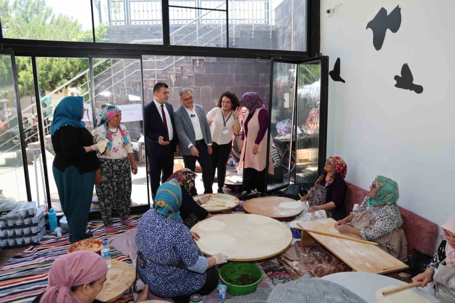 Başkan Özdoğan: "üreten Kadınlarımızın Her Zaman Yanındayız"