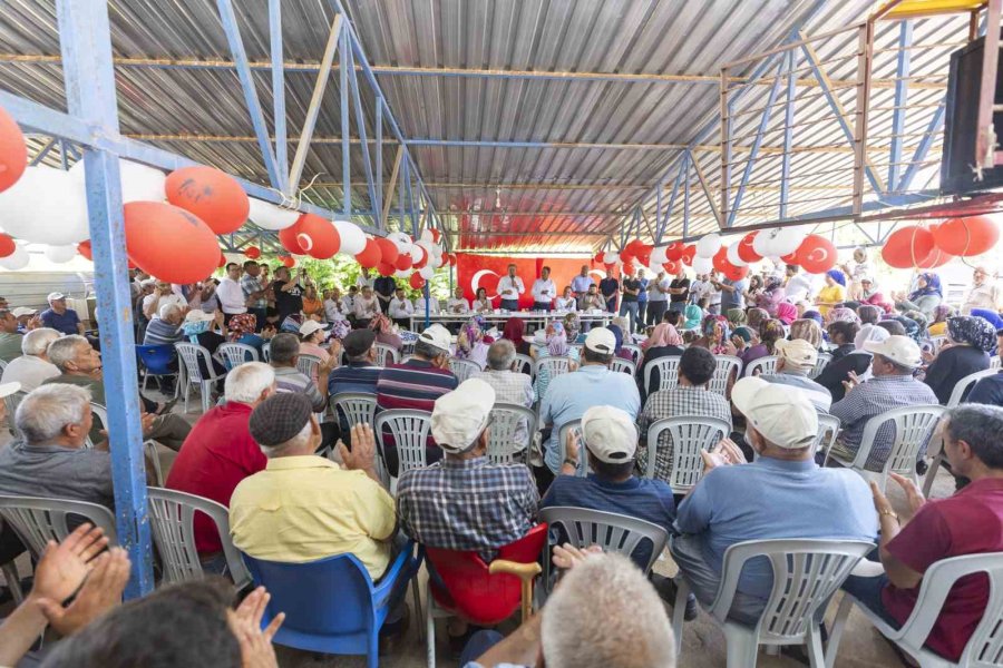 Seçer: "uzuncaburç’tan Erdemli’nin 24 Mahallesine Cazibeyle Su Vereceğiz"