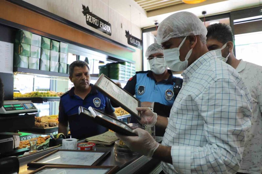 Akdeniz’de Fırın, Pastane Ve Patiseriler Denetlendi