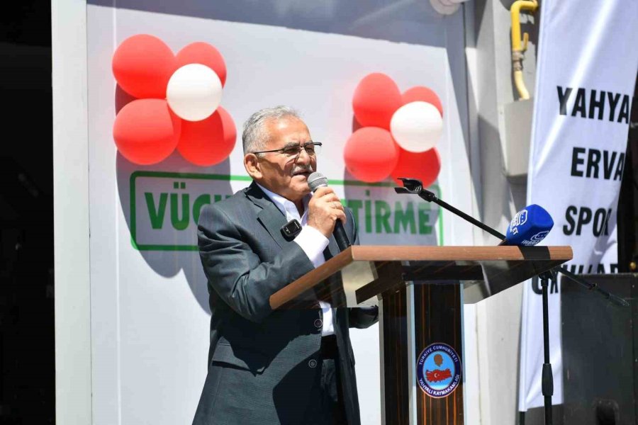 Başkan Büyükkılıç İlçeleri ‘hizmet’ İle İhya Etmeye Devam Edecek