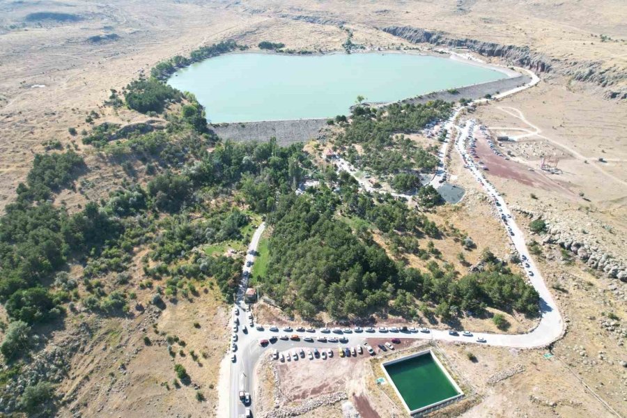 Gebere Barajı Mesire Alanı Rekor Kırdı