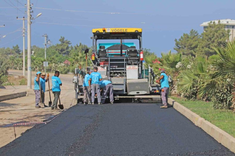 Demirtaş’ta 15 Mahallenin Kullandığı Yol Asfaltlanıyor