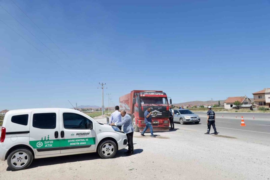 Aksaray Belediyesi İzinsiz Hafriyat Dökümüne Geçit Vermiyor
