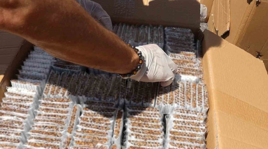 Tırlarla Kaçak Tütün Ve Sigara Sevkiyatına Jandarma Darbesi