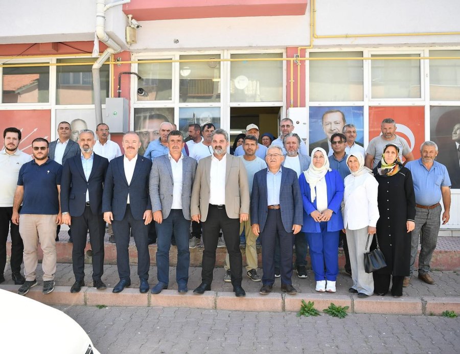 Başkan Büyükkılıç’tan Cumhur İttifakı 3 İlçeye Ziyaret