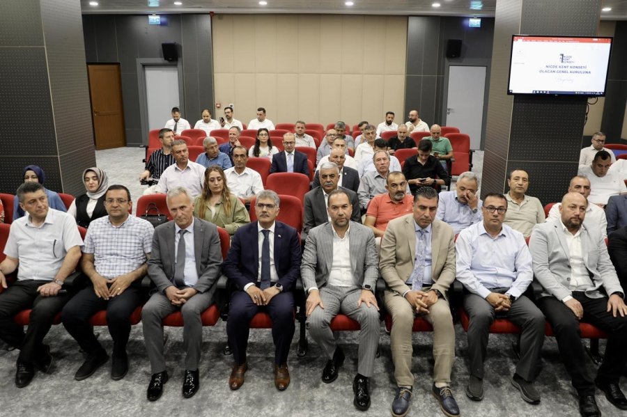 Niğde Kent Konseyi Olağan Genel Kurulu Yapıldı