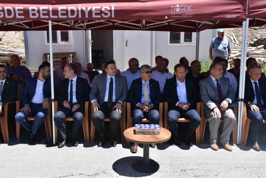 Niğde Merkez Cami’nin Temeli Atıldı