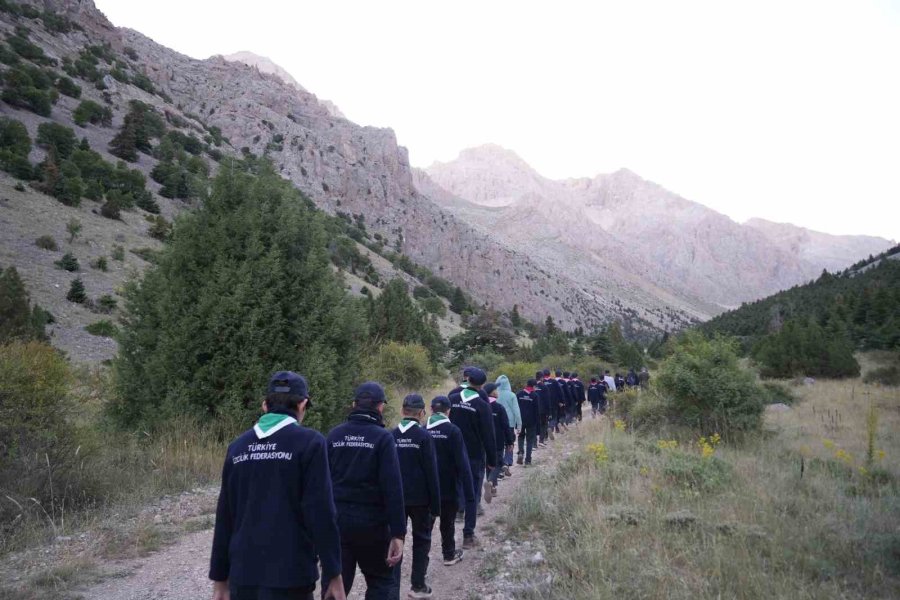 Niğde’de İzciler Yaz Kampında Buluştu