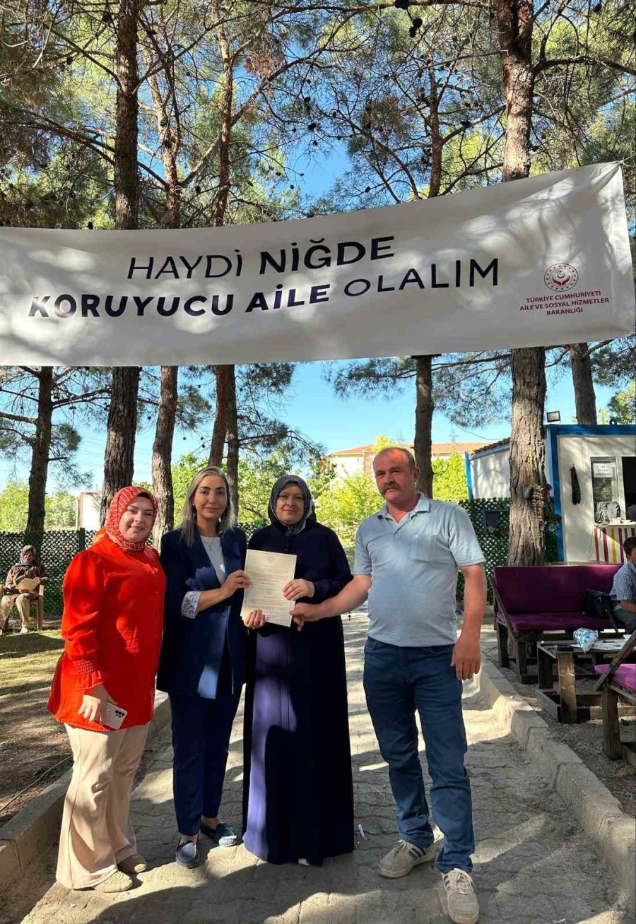 Niğde’de 61 Çocuk Koruyucu Aile İle Sevgisiyle Büyüyor
