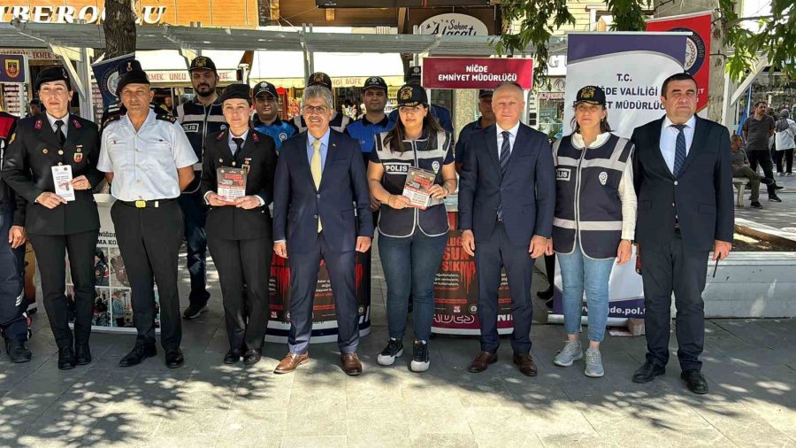 Niğde’de "mutluluğa Kurşun Sıkma" Kampanyası Tanıtıldı