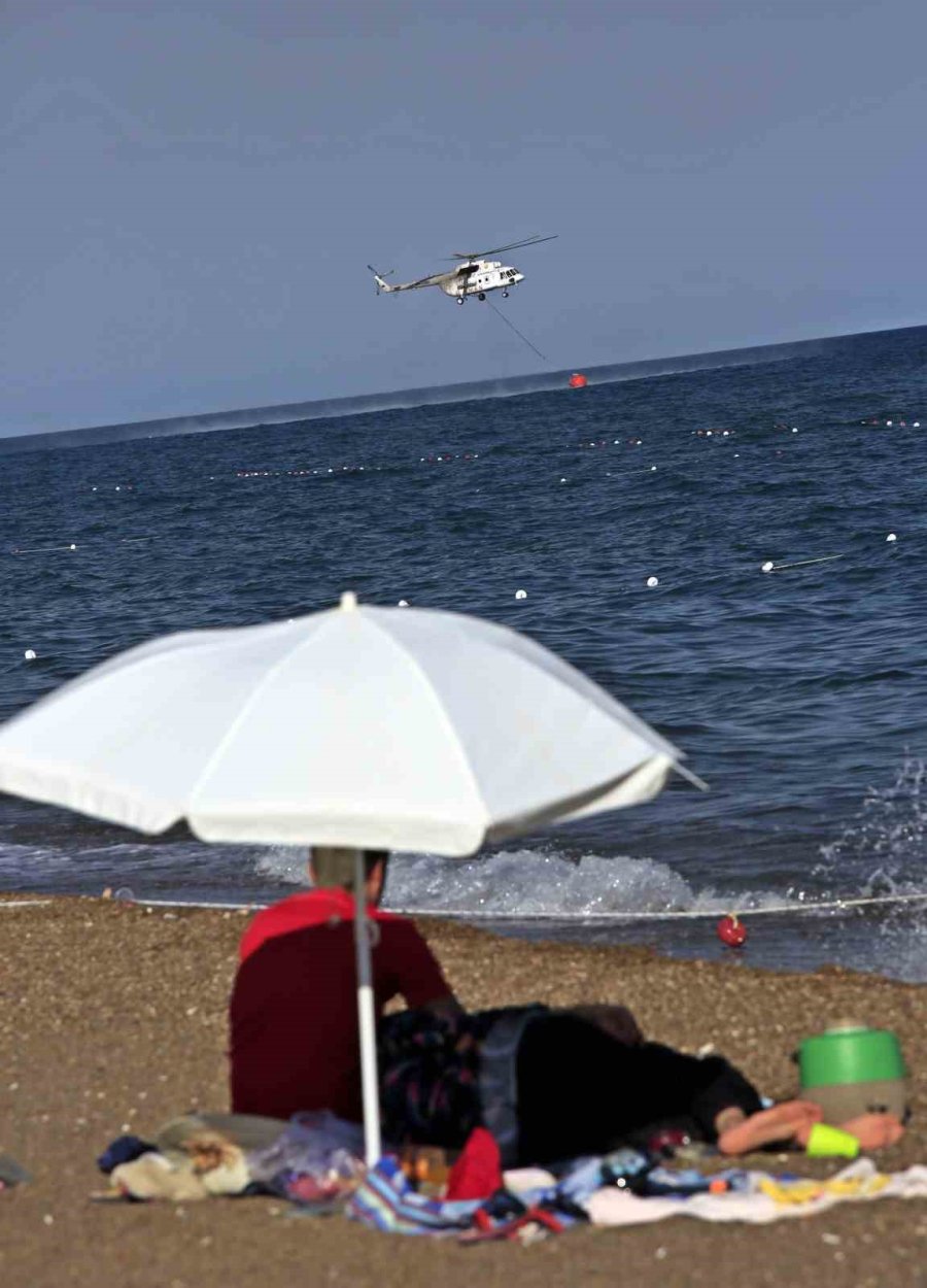 Antalya’daki Orman Yangınına 3 Saattir Müdahale Sürüyor