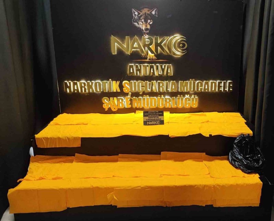 Antalya’da Zehir Tacirlerine Büyük Darbe: Kilolarca Uyuşturucu Madde Ele Geçirildi