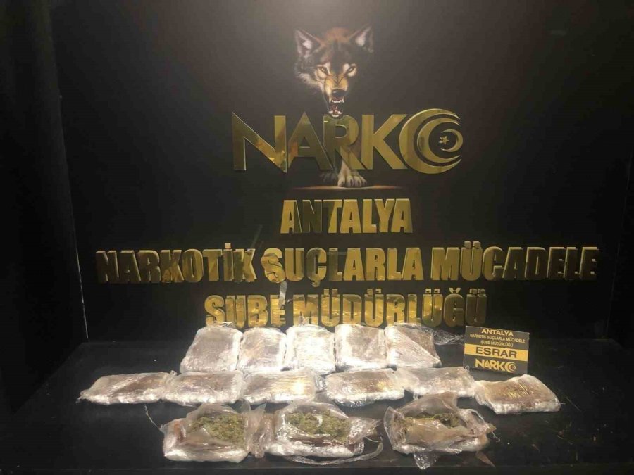 Antalya’da Zehir Tacirlerine Büyük Darbe: Kilolarca Uyuşturucu Madde Ele Geçirildi