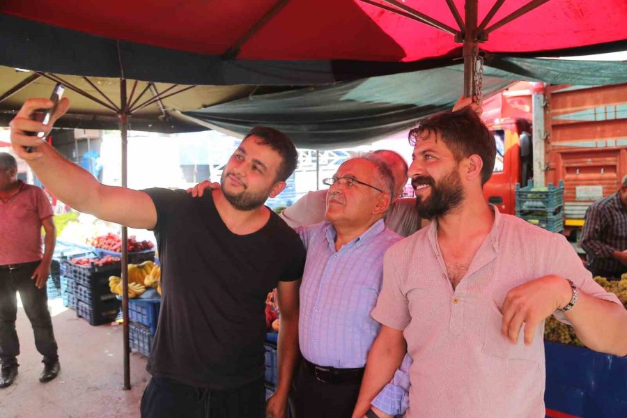 Büyükkılıç’tan Semt Pazarına Ziyaret