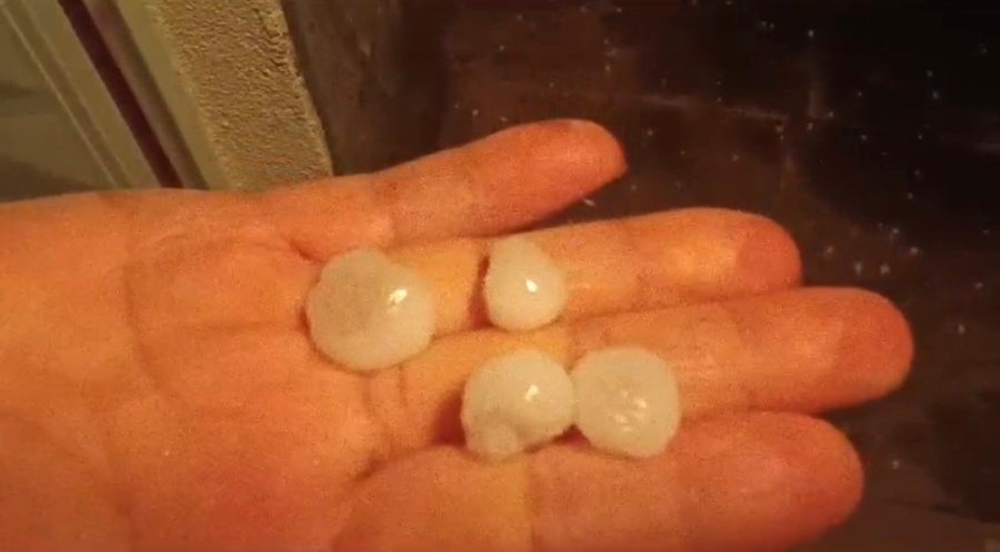 Kayseri’de Dolu Yağışı Etkili Oldu