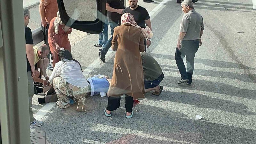 Konya’da İki Otomobil Çarpıştı: 1 Yaralı