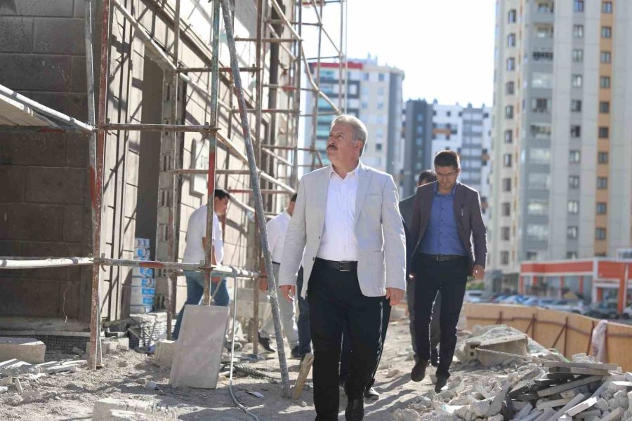 Melikgazi Belediyesi Gültepe Mahallesi’nde Külliye Yapımında Sona Geliyor