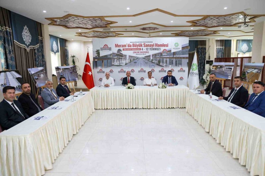 Meram’dan Büyük Sanayi Hamlesi