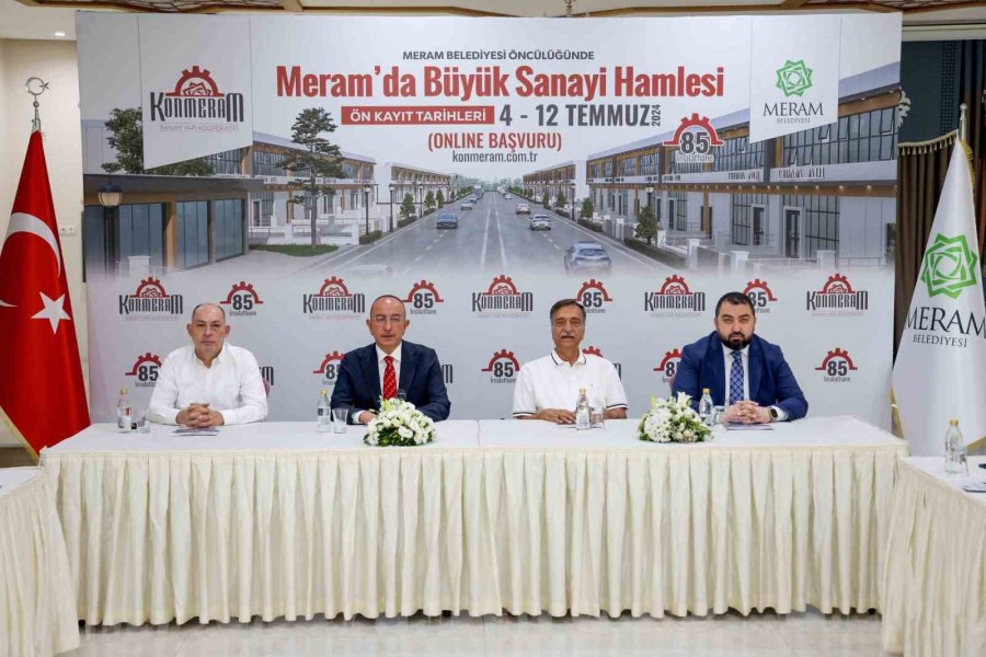 Meram’dan Büyük Sanayi Hamlesi