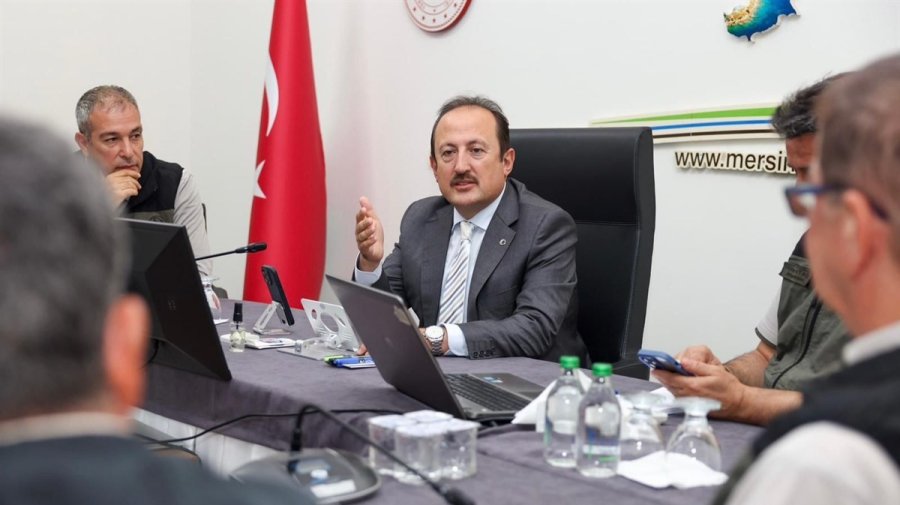Vali Pehlivan, Yangın Yönetim Merkezinde İncelemelerde Bulundu