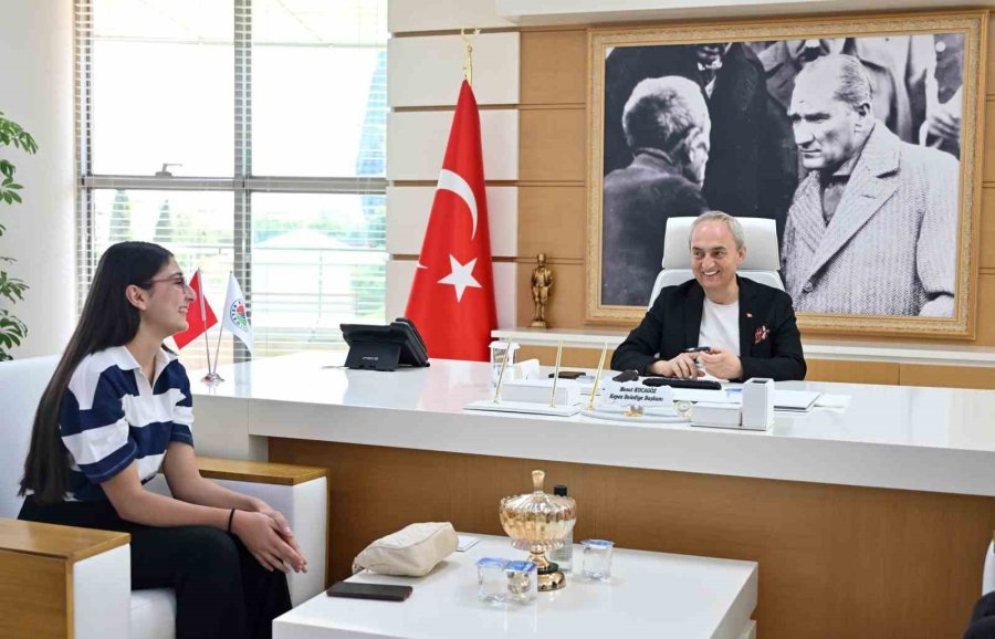 Kocagöz, Lgs Türkiye Birincilerinden Naz’ı Makamında Ağırladı