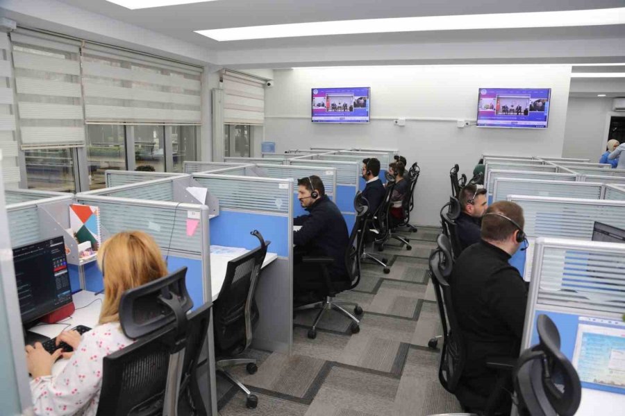 Alo 153 İletişim Merkezi, İlk 6 Ayda 599 Bin 853 Çağrıya Cevap Verdi