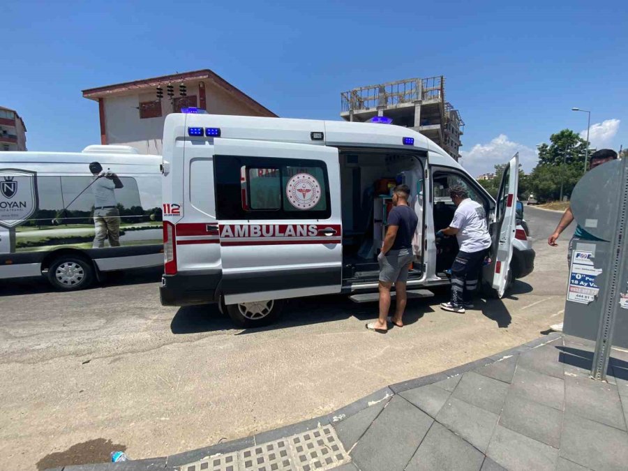 İki Otomobilin Çarpıştığı Kazada 1 Kişi Yaralandı