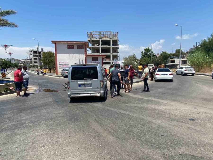 İki Otomobilin Çarpıştığı Kazada 1 Kişi Yaralandı