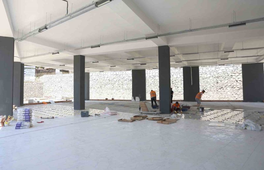 Dereköy’de Çok Amaçlı Salon İnşaatında Sona Gelindi