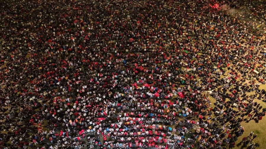 Kayserililer Çeyrek Final Heyecanını Millet Bahçesi’nde Yaşadı