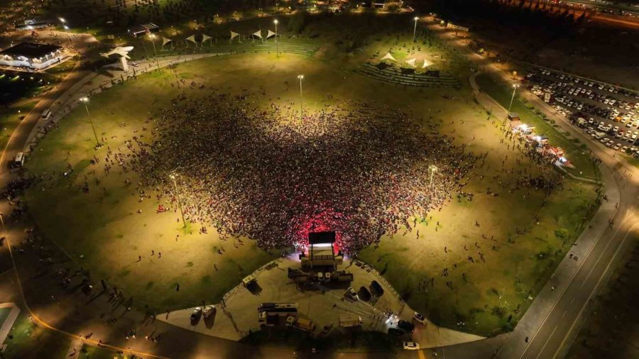 Kayserililer Çeyrek Final Heyecanını Millet Bahçesi’nde Yaşadı