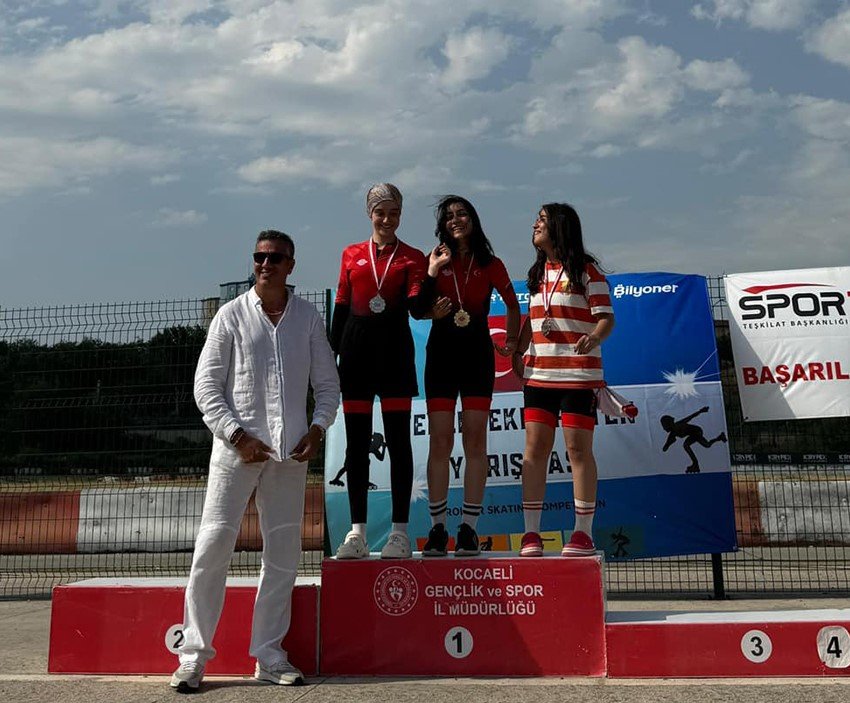 Tekerlekli Paten 1. Etap Yarışmalarına Kayseri Damgası