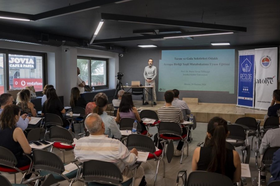 Mersin Yeşil Dönüşüm Merkezi İlk Eğitim Faaliyetini Gerçekleştirdi
