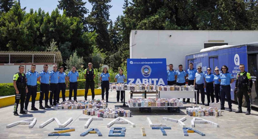 Antalya Büyükşehir Zabıtası 5 Bin 807 Adet Sahte Parfüme El Koydu