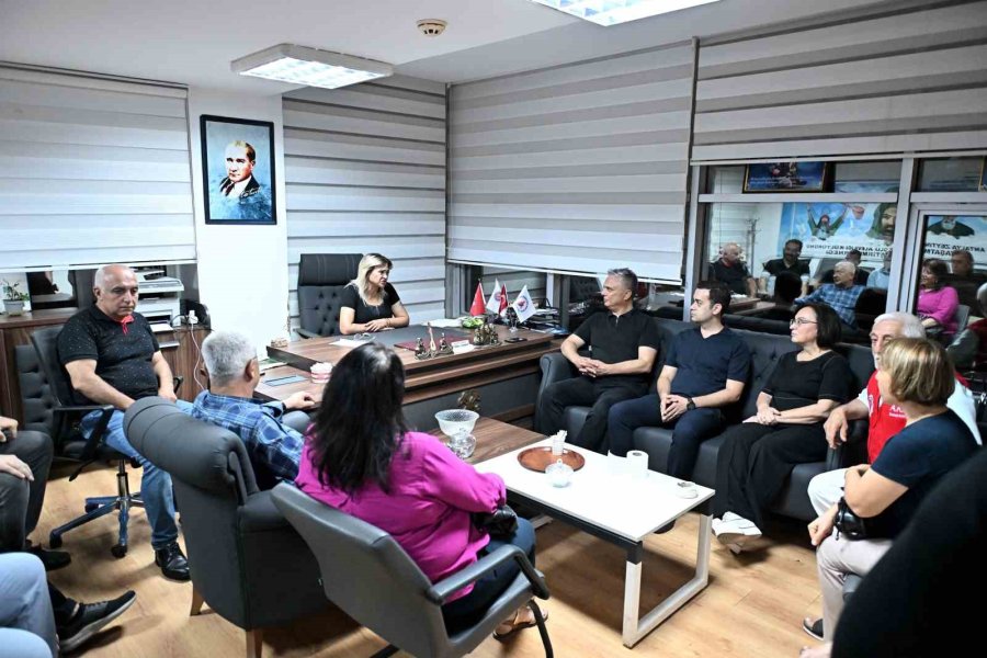 Muratpaşa Belediye Başkanı Ümit Uysal: "birlikteliğimizden Memnunum"