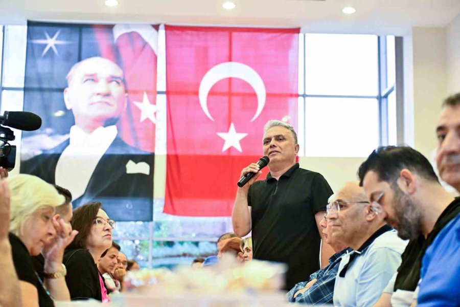 Muratpaşa Belediye Başkanı Ümit Uysal: "birlikteliğimizden Memnunum"