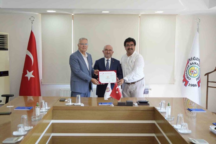 Niğde Osb ‘yeşil Osb Sertifikasyonu’ İçin Hazır