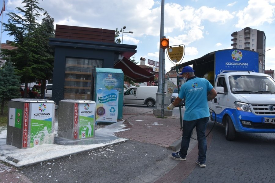 Çevre Dostu Kocasinan’da Daha Hijyenik Temizlik
